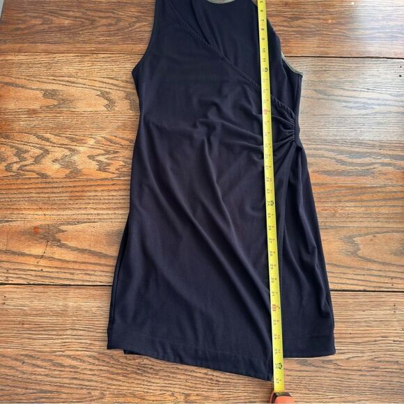 Free People Toast to the Cutout Bodycon Mini Dress Stretch Black Women’s Size M - Picture 4 of 10